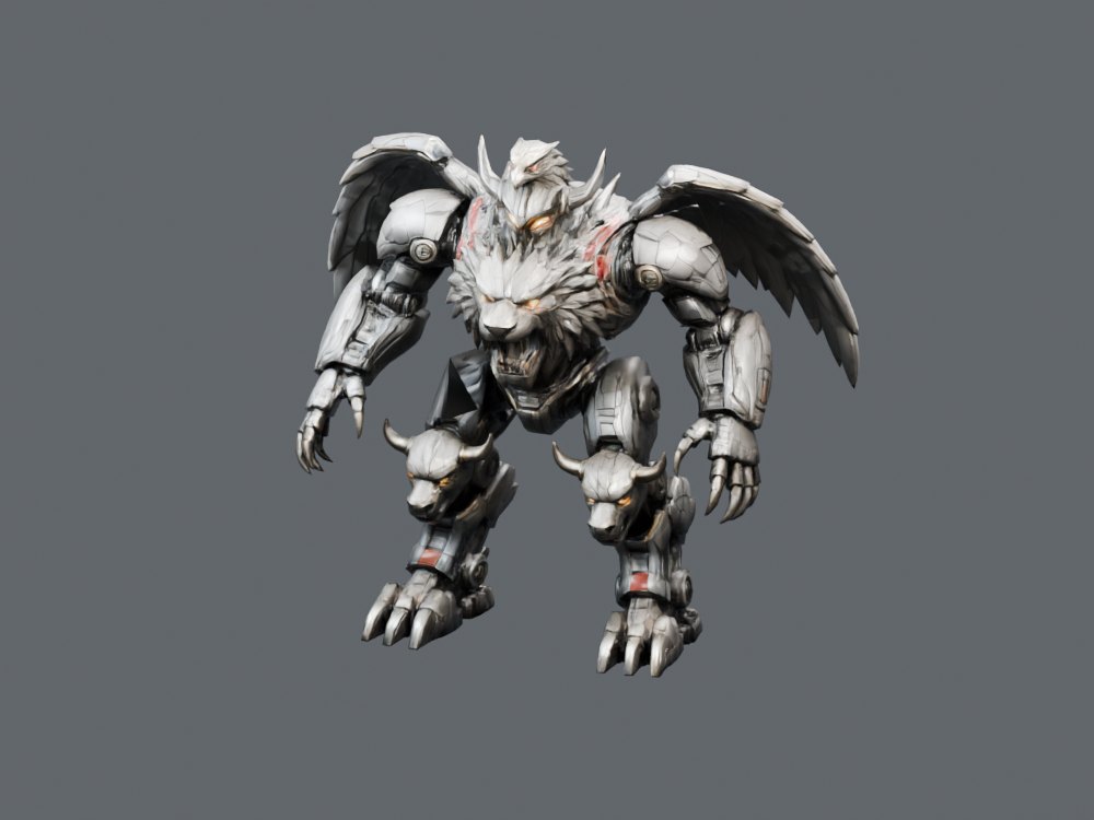 獣王合体メカ