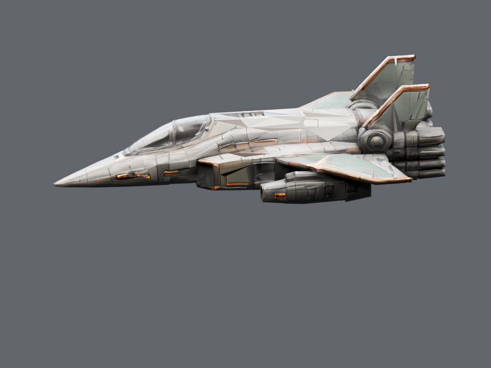 青鋼戦闘機