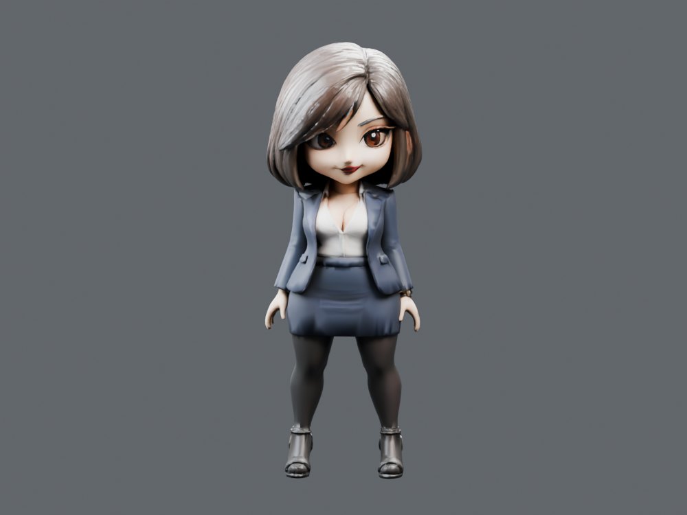 ちびオフィスキャラクター · タイツ