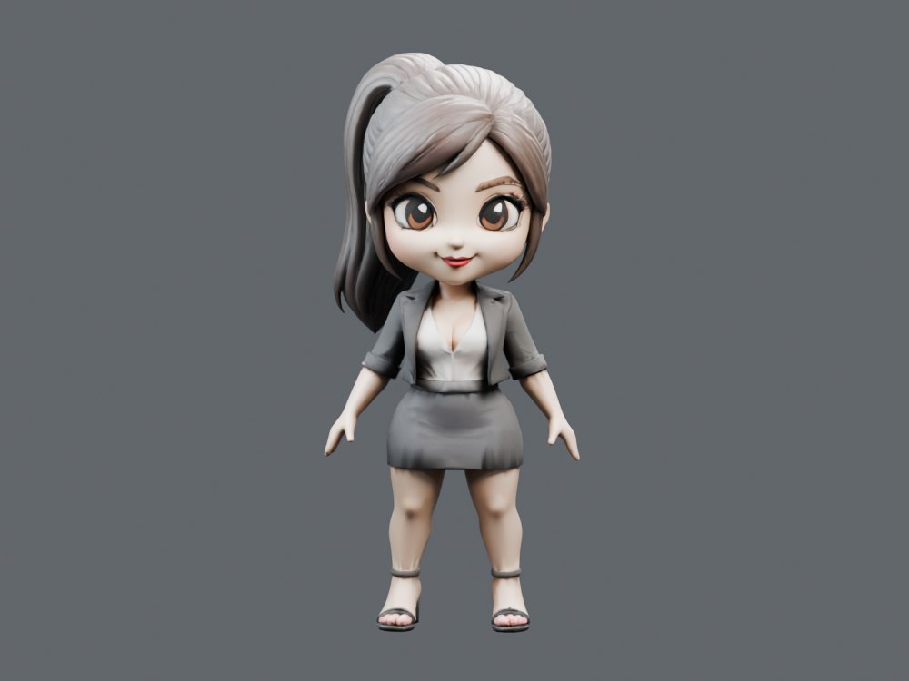 ミニちびオフィスキャラクター · サンダル