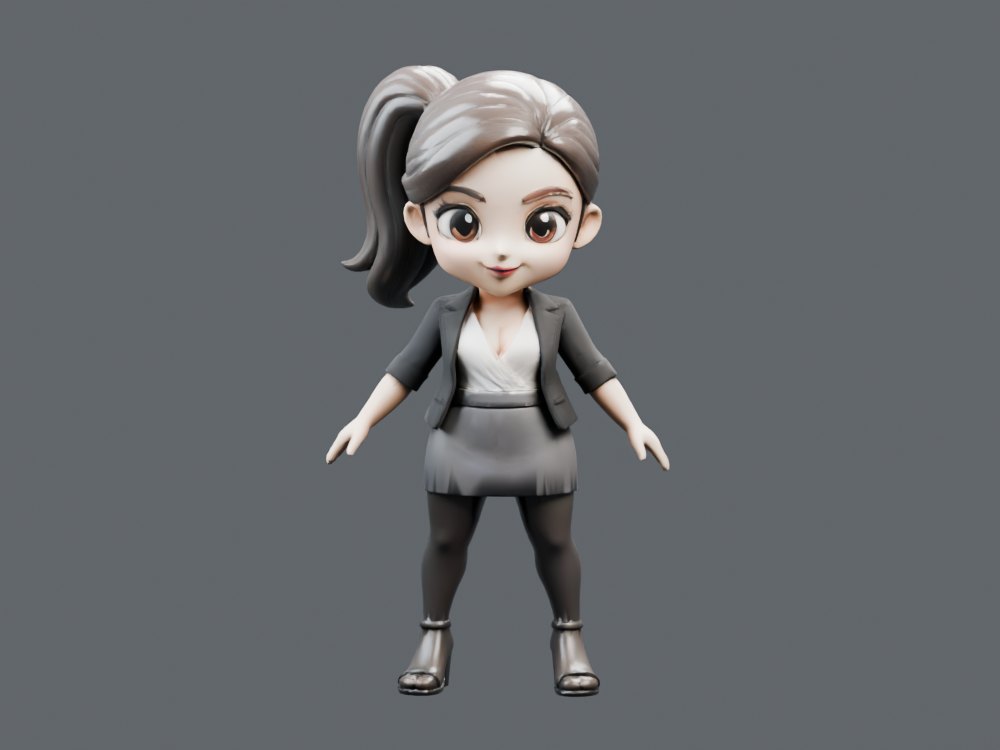 ミニちびオフィスキャラクター · タイツ