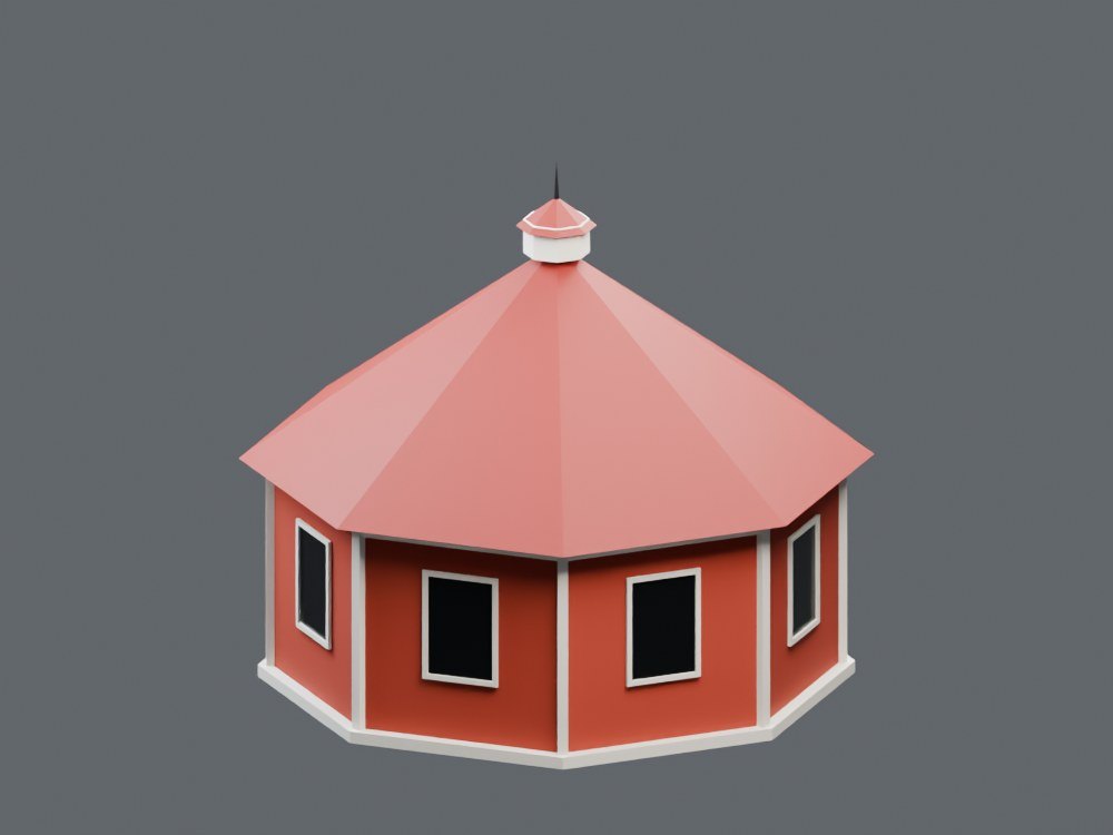 紅楼モチーフ · 建築習作