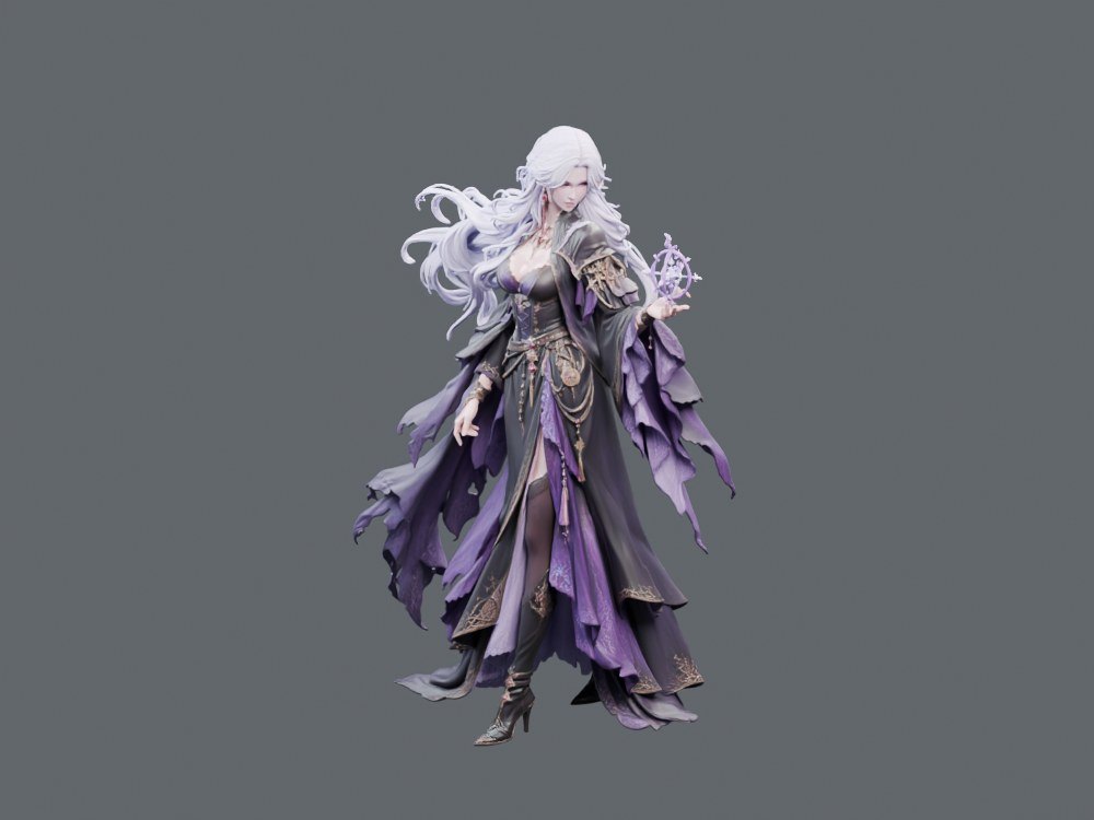 Selena · 紫衣の魔術師